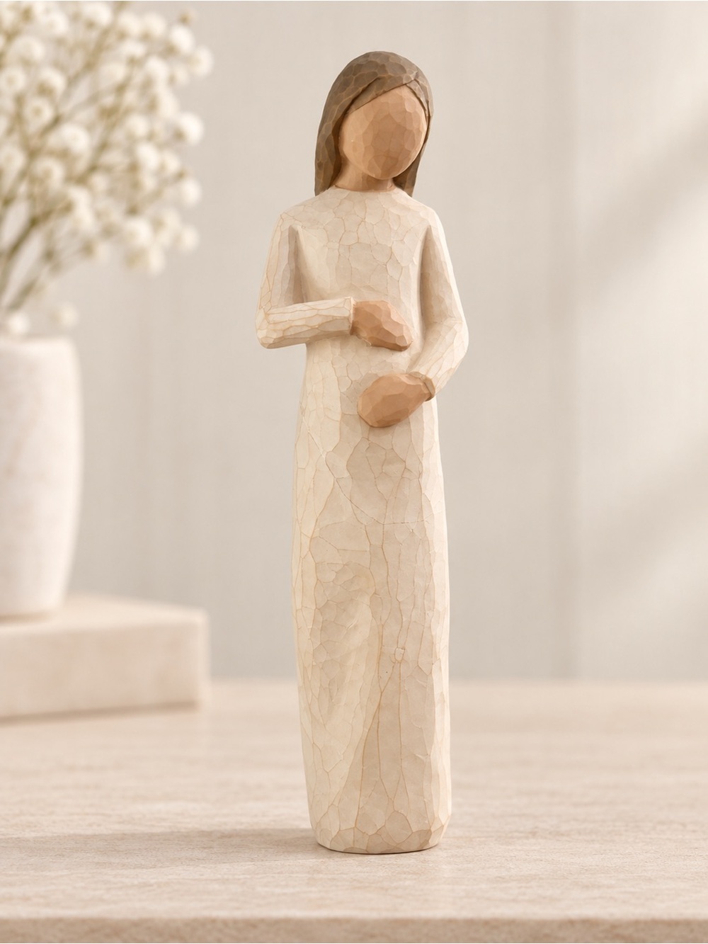 Willow Tree Cherish Figurine Susan Lordi Pregnant Mother